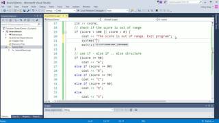How to use if else and switch in C++