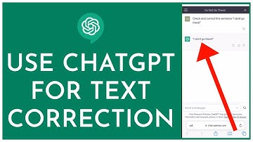 How to Use ChatGPT for Text Correction 2023?