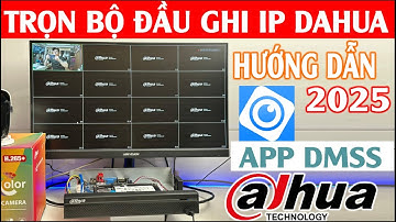 TRỌN BỘ ĐẦU GHI DAHUA 16 KÊNH, CAMERA 4MP CÓ MÀU BAN ĐÊM, FULLCOLOR #dahuanvr4116 #cameradahua