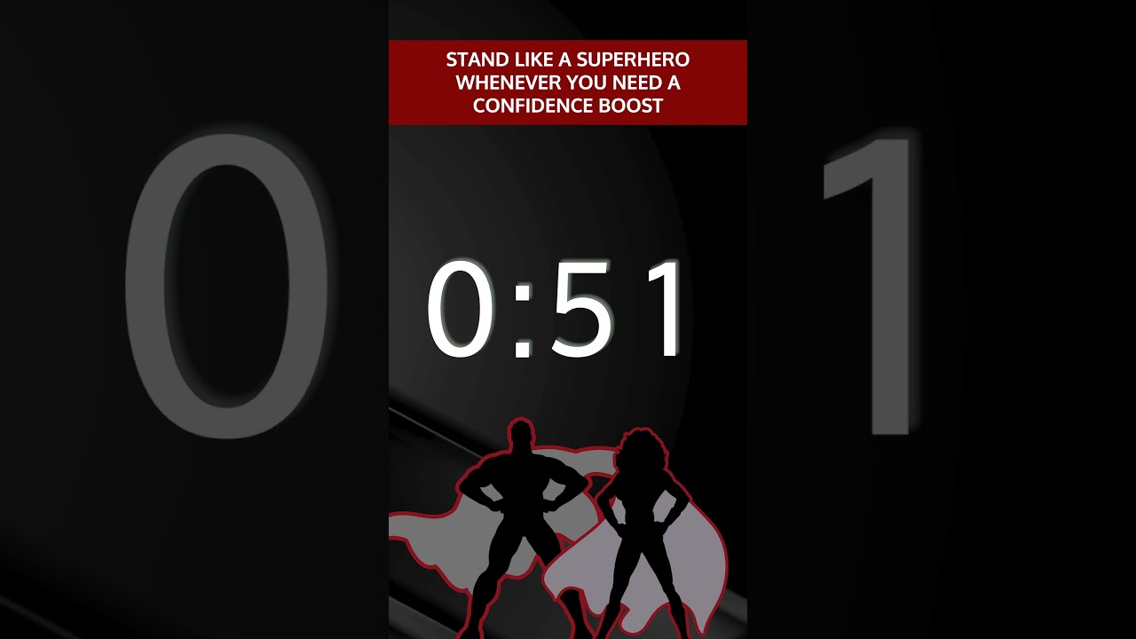 2 Minute Timer Power Pose For A Confidence Boost