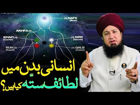 What are Lataif-e-Sitta in human body according to Sufiyya ?