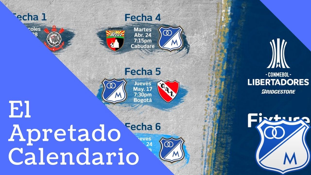 Millonarios Y Su Calendario Apretado De Abril [Noticias Millonarios