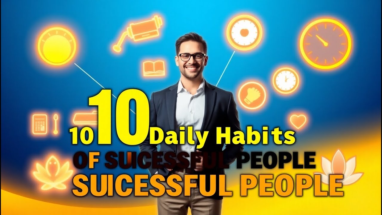 🔥 10 Daily Habits of Highly Successful People 💼🌟 Transform Your Life