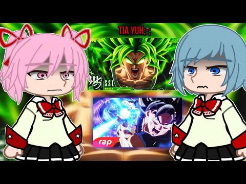 madoka Magic react broly e Goku |Markim e 7 minutoz| (gacha)