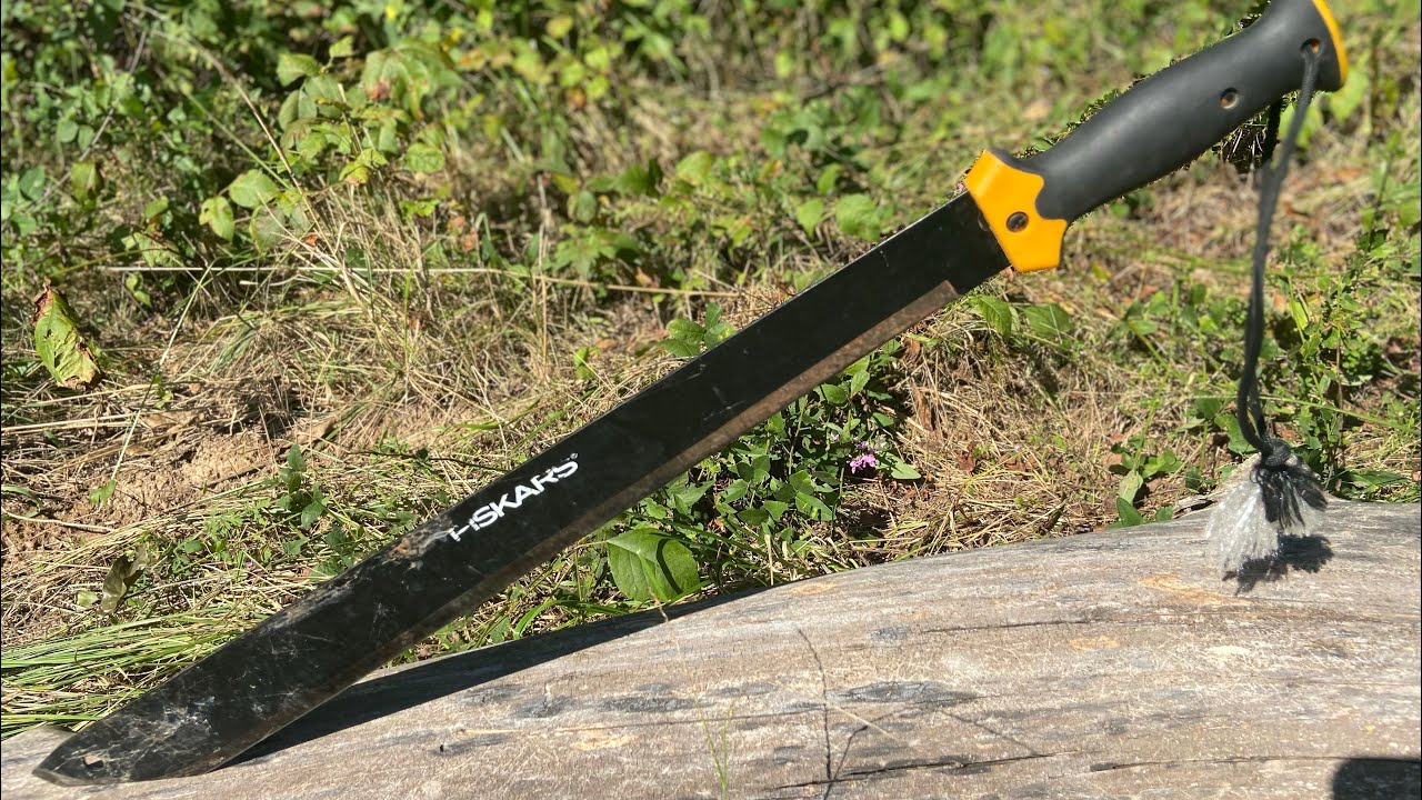 Fiskars Machete Review. LIFETIME WARRANTY YouTube