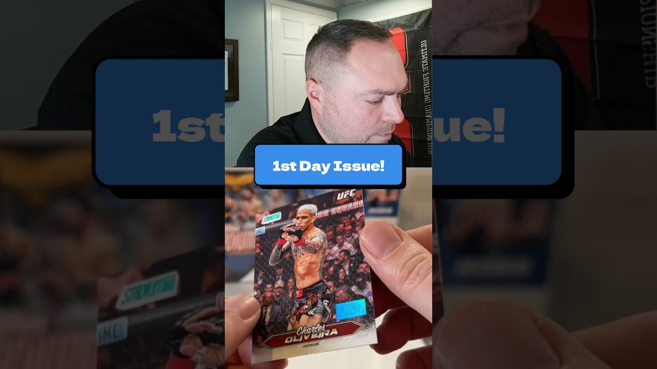 We Hit a 1st Day Issue Parallel 2025 Stadium Club UFC!