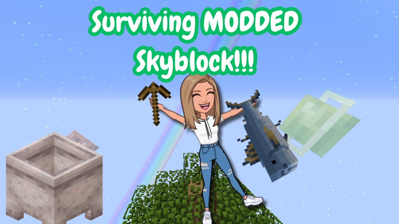 Surviving MODDED Skyblock! | Sky Factory 3 ep. 1 - YouTube