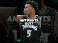 Will we see an Anthony Edwards trade? #nba #nbanews #timberwolves #nbatrades
