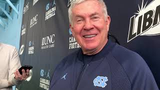 ICTV: Mack Brown Post-Practice (10/23)