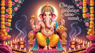 Ganesh Mantra 108 Times - #Om Gan Ganpataye Namo Namah | गणेश मंत्र - ओम गण गणपते नमो नमः
