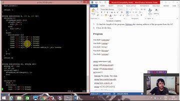 System software and compiler lab experiment 6