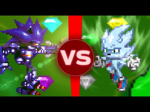 Mecha Sonic VS Amethia Phase 1.5 - Strength of Witts 