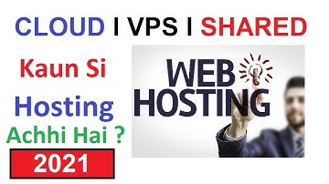 Kaun Si Hosting Achhi Hai l Shared, Cloud, Dedicated, VPS l All Hosting Explained