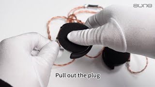 aune AC55 AC45 Earpad Replacement Tutorial