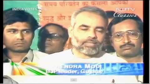 Narendra Modi view on Barkha Dutt Rare Interview 1996 (NDTV)