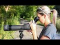 BIRDING with a Pentax Spotting Scope (PF-80ED-A)