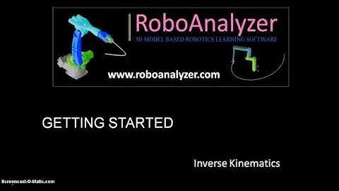 Inverse Kinematics- Roboanalyzer