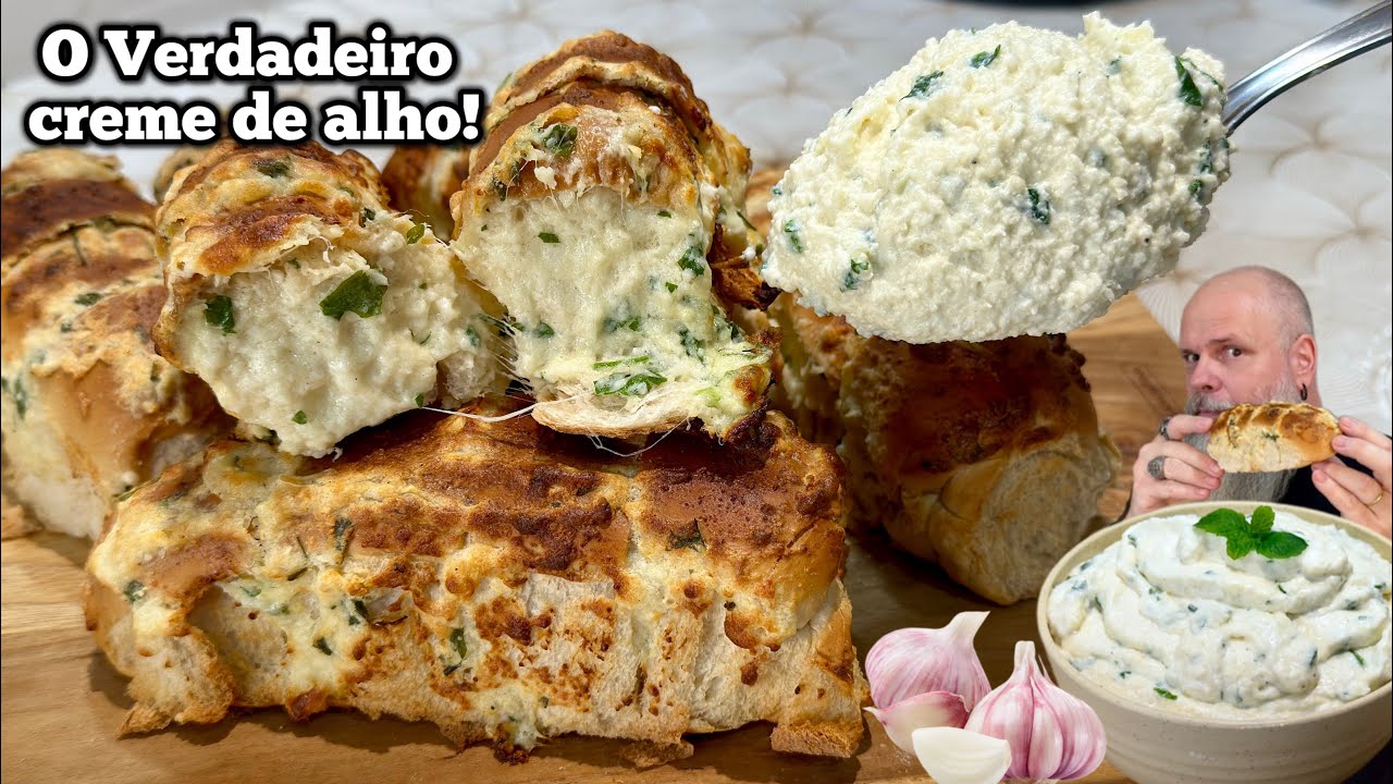 O Verdadeiro creme de alho sem complicação