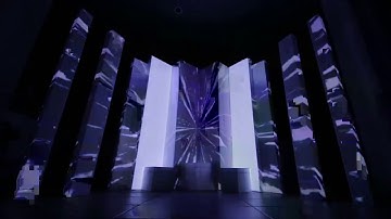 Spatial Music Visualization for Deepfer  (Projection Mapping)