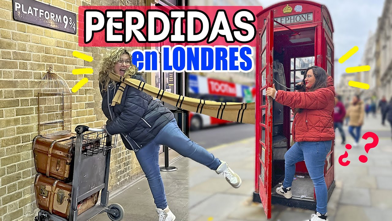 ¡Nos perdemos en LONDRES! 😱 Tour de Harry Potter con nuestro toque de humor 🤣 Vlog de viaje