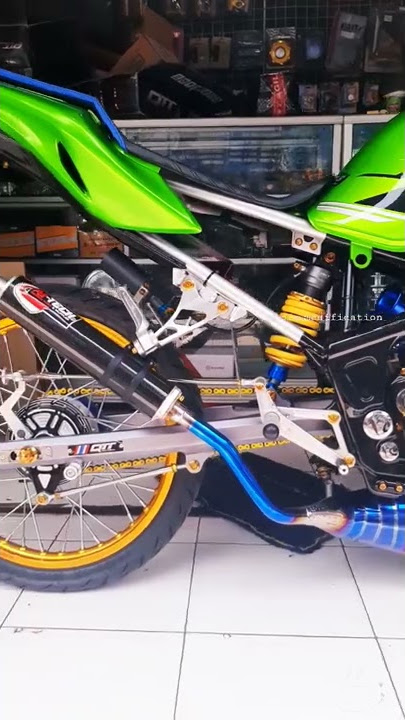 modifikasi ninja rr kips 150 street racing|| cek full review d branda yt gankk