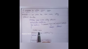 C program to print your name/explanationintamil/use printf and scanf function #learning#cprogram