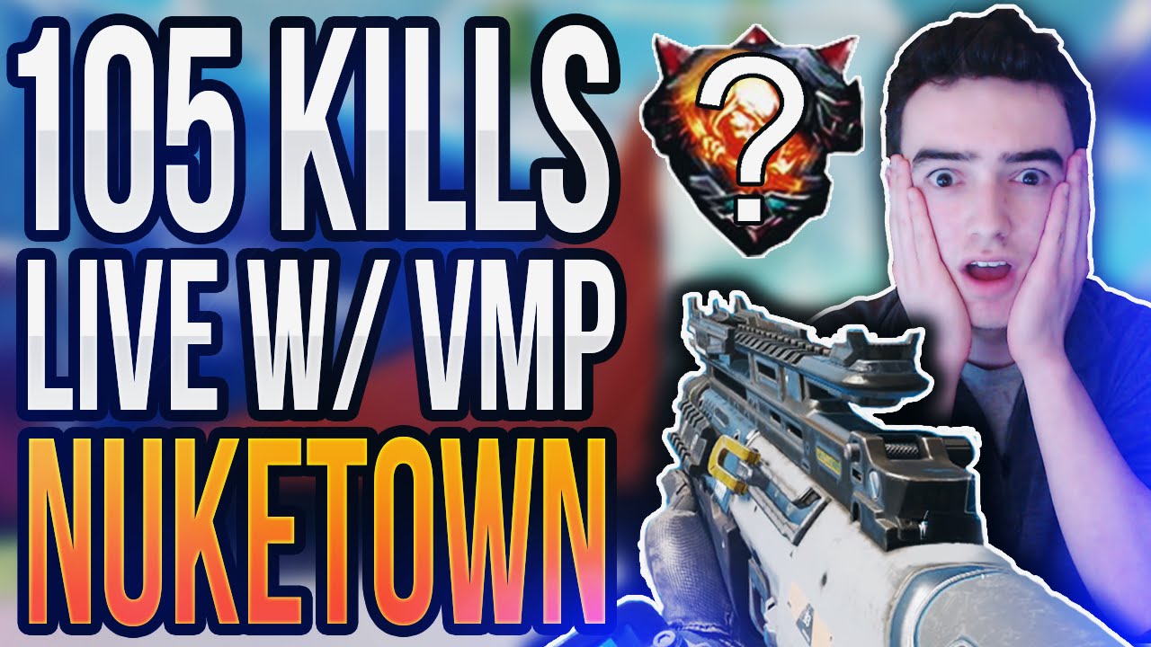 Black Ops 3: "105 Kills w/ VMP" - Nuclear Fail w/ Diamond Camo | G.I. UNIT IS AMAZING (COD BO3 LIVE)