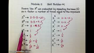 Algebra Module 11 SB 1