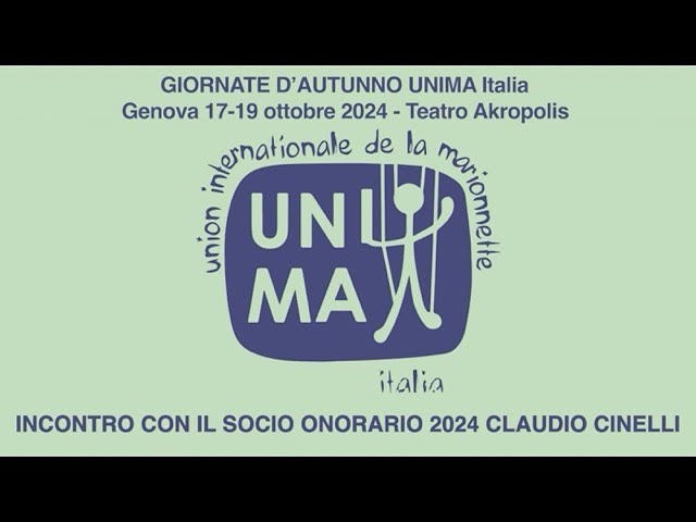 Incontro con il Socio Onorario 2024 Claudio Cinelli