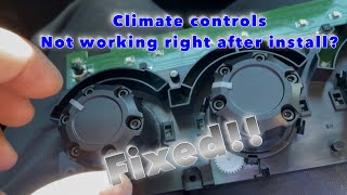 Toyota Tundra AJT trim | Tundra AJT trim climate control knob fix | tundra AJT trim repair hvac knob