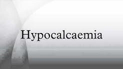 Hypocalcaemia 