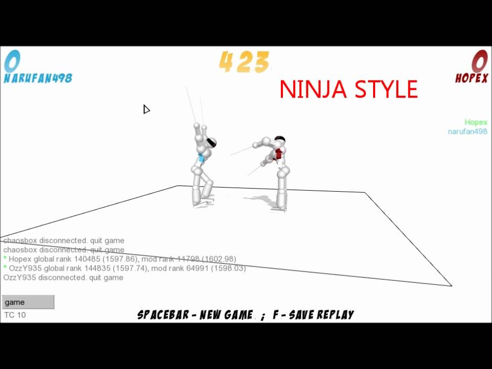 Toribash  NINJA STYLE