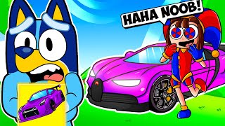 I Pretended To Be A NOOB, Then Used A SUPERCAR In Roblox DRIVING EMPIRE To Suprise POMNI!