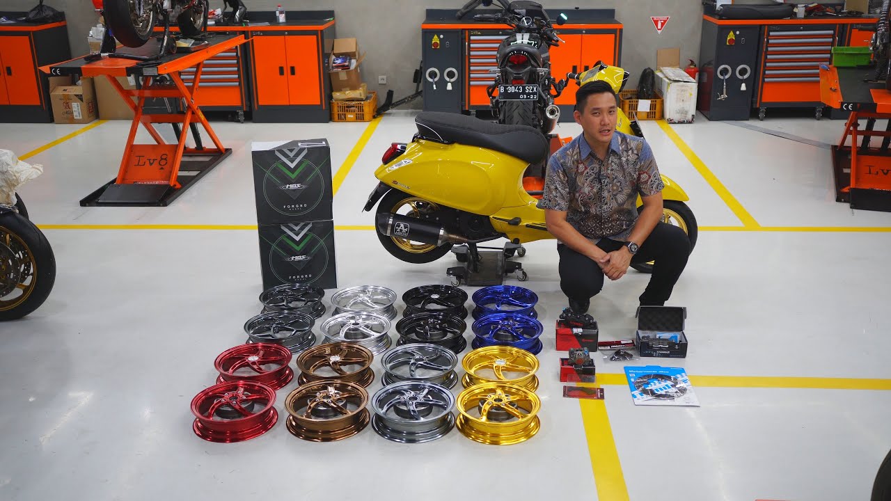 Bagian 03 Membangun Vespa Impian: Vespa Sprint 150 I-GET ABS