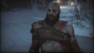 Kratos Smiles God Of War Ragnarok