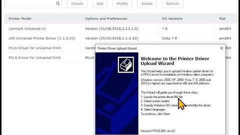 EOM Server - Add and manage drivers