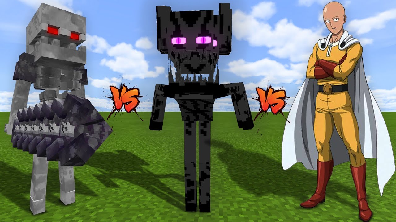 wallpapers Mutant Ender Dragon Titan prime skeleton vs ender colossus vs saitama vs gilgamesh vs titan ender dragon vs titan drowned