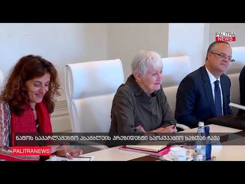 ნატო-ს საპარლამენტო ასამბლეის პრეზიდენტი საოკუპაციო ხაზთან ჩავა