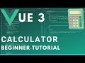 How To Create Advance Calculator Using HTML5, CSS3 & Vue.js 3 | Build A Calculator in Vue 3 - #vue