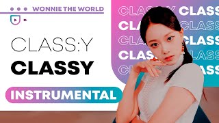 Class:y - Classy | Instrumental