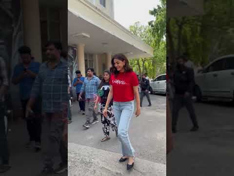 Kajal Aggarwal stunning visuals at Sathyabhama Press Meet | #trending #viral #shorts Friday Poster Channel.. is all in one - YOUTUBE