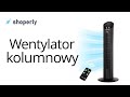 Wentylator kolumnowy wielofunkcyjny z pilotem