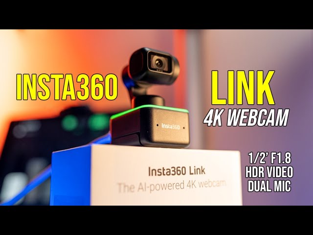 Insta360 Link : An AI 4K WebCam that CAN BE my Main Camera - YouTube