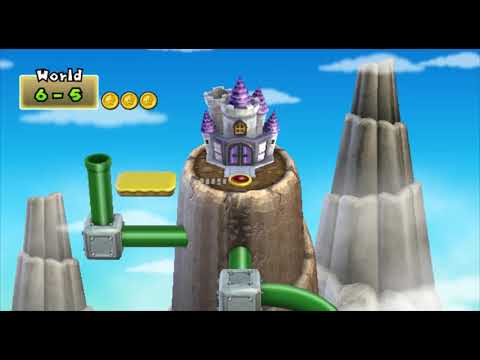 [TAS] New Super Mario Bros. Wii 100% world 6 (6/9)