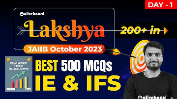 JAIIB PPB Best 500 MCQ | Lashya 200+ in JAIIB October 2023 | Day - 1 | By Himanshu Sharma