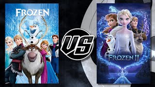 Frozen 1 VS Frozen 2