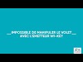 Tutoriel  dblocage metteur wikey pour volet del  cf group