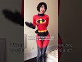 How’s my outfit? ❤️.#elastigirl #elastigirlcosplay #theincredibles #superhero #comedy