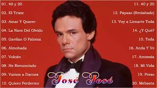 JOSE JOSE SUS MEJORES ÉXITOS JOSE JOSE 80s 90s Grandes Exitos Baladas Romanticas Exitos