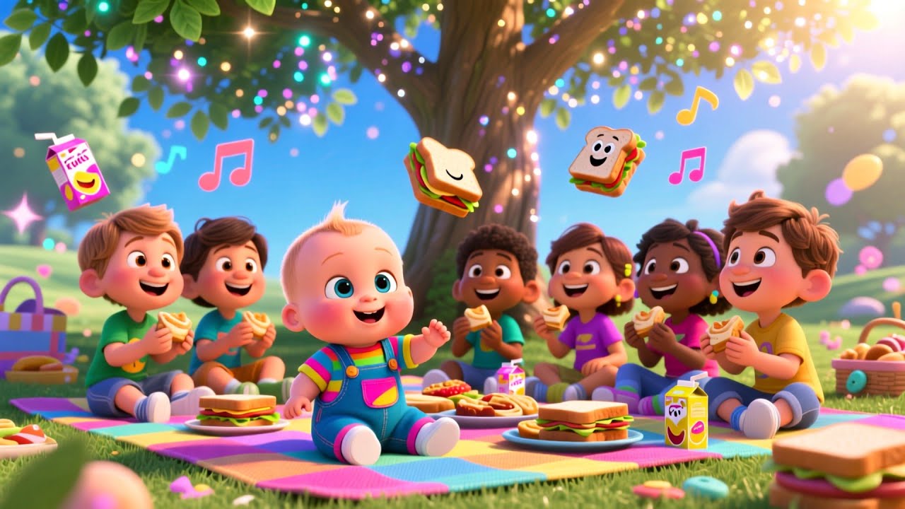 Playtime in the Park 🌳🎶 Fun Outdoor Song for Kids | UK Nursery Rhymes